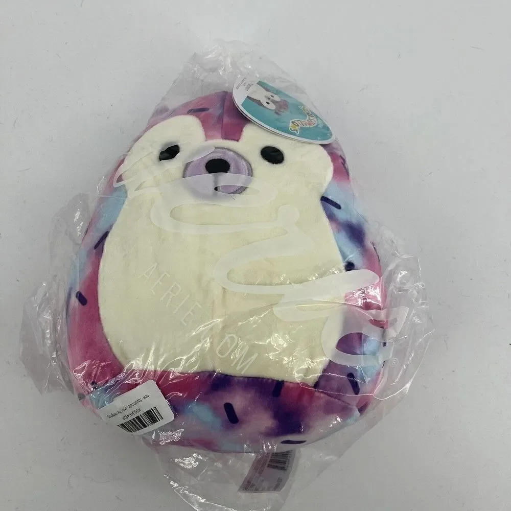 Squishmallow Yasmin The Hedgehog 8” Soft Plush Toy Kellytoy Pink Purple Aerie